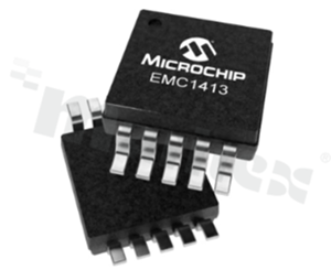 Czujniki temperatury do montażu na płycie; MICROCHIP; EMC1413-A-AIZL-TR; ANALOG, Digital; MSOP; Surface Mount; 3 V - 3.6 V