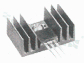 Radiator; wytłaczany; TO-126; TO-202; TO-218; TO-220; 19.05x29.21x11.68mm; czarny; anodowane aluminium AL6063; RoHS.