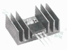 Heatsink; extruded; TO-126; TO-202; TO-218; TO-220; 19.05x29.21x11.68mm; black; anodized aluminium AL6063