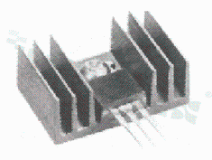 Heatsink; extruded; TO-126; TO-202; TO-218; TO-220; 19.05x29.21x11.68mm; black; anodized aluminium AL6063