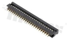 IDC connector; pitch 2.54mm; 50-contacts; flat cable AWG#26-#28