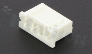Crimp terminal housing; pitch 2.50mm; 4-contacts; female; applicable wire AWG#22-28; 250V/3A