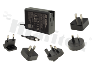 Zasilacz impulsowy; wtyczkowy; 90W; 24V; 3.75A; 80-264VAC 113-370VDC