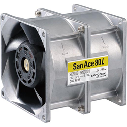Fan; long-life; DC; 12VDC; 80x80x80mm; 4.5m3/min; 76.0dB.