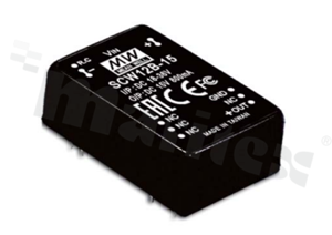Converter DC/DC; 12W; 5V; 2400mA; 18-36VDC