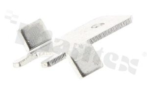 Flat connector; male; 6.3mm; 0.8mm; brass; unisolated