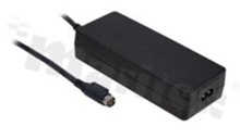 Zasilacz impulsowy; biurkowy; medyczny; 102W; 12V; 8.5A; 80-264VAC; 113-370VDC
