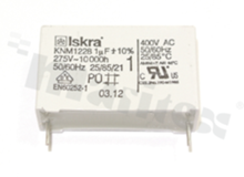 Kondensator poliestrowy;  1uF; 10%; 275VDC; p:27.5mm  32x20x11mm