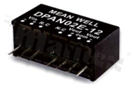 Converter DC/DC; 1W; 5V; 9-18V; 200mA