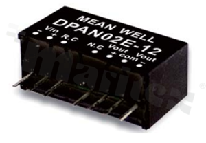 Przetwornica DC/DC; 1W; 15V; 9-18V; 67mA