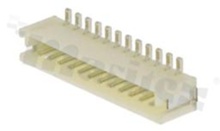 Header for PCB; pitch 1.50mm; 12-contacts; THT; male; side entry; 50V/1A