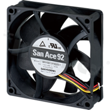 Fan; DC; 12VDC; 92x92x25mm; 2.75m3/min; 52.0dB.