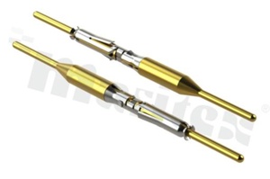 Standard Contacts circular; size 20 PCB; Contact - Long Version; Gold Flash; 7.5A