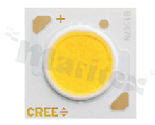 Dioda LED; COB; obudowa: 1507; barwa: biała ciepła; długość fali/CCT: 2700K; elipsa: 2-step; jasność: min. flux - 680lm/400mA 85 C; CRI: 95; napięcie: typ. 16.9V; kąt świecenia: 115 st.; wymiary: 15.85x15.85x1.70mm