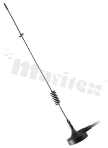 Antena; whip; LTE; 698-2690MHz; 5.0dBi; VSWR<2.0; liniowa; RG174; 3m; SMA; magnetyczna; fi40x311mm