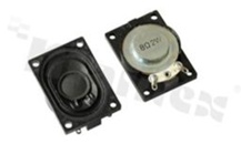 Speaker 40x28.3mm; 8 Ohm; 2W; 450Hz-12kHz; Cone: cloth; Height: 11.5mm