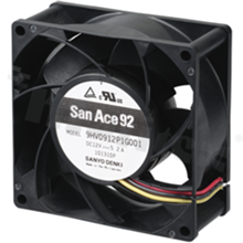 Fan; DC; 48VDC; 92x92x38mm; 5.1m3/min; 72.0dB.