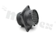 Standard Connector circular; RCP SQ FL 19 pins; SZ 14 SCKT SEAL