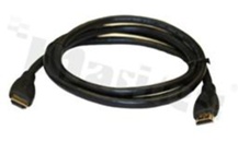 Kabel zakończony wtykami HDMI; standard HDMI 1.3b; o długości 1.5mb; złacza złocone