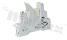 Interface relay; contact rating current 8A; coil voltage 12VDC; changeover contacts (2P); 8A/24 VDC; 8A/230VAC