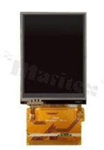 Wyświetlacz TFT; LCD 2.8"; 320xRGBx240 pikseli; analogowy; rezystancyjny panel dotykowy RTP; podświetlenie białe LED; jasność 350 cd/m2; kontrast 300:1; 37 pinów;