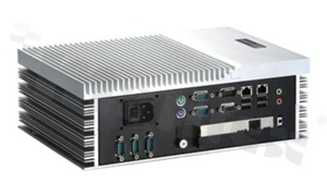 Fanless Embedded System with Intel Pentium M Processor up to 2.0 GHz and PCI Slot; Supports 6 USB 2.0; 6COM; Supports dual 10/100/1000Mbps Ethernet ports; One 2.5 SATA HDD;WYCOFANY Z PRODUKCJI