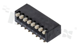 Przełącznik DIP Switch typu piano; SMD; 8-sekcyjny; raster 2.54mm