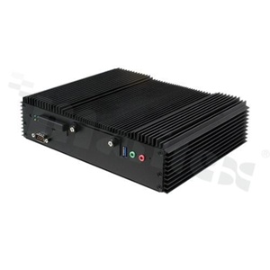 Bezwentylatorowy komputer wbudowany do transportu; Intel Atom E3845 1.91 GHz; do 8GB RAM; 2xCOM; 3xUSB; 2xLAN; VGA; LVDS; DIOx8; Audio; 2x mPCIe; Bluetooth;CAN; temp pracy -40+75C zasilanie: 9-36V DC