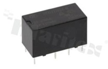 Electromagnetic relay; contact rating current 2A; coil voltage 24VDC; 2 changeover contact (2C); coil power: 150mW; 2A/30VDC; 1A/125 AC