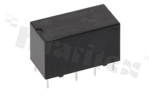 Przekaźnik elektromagnetyczny; prąd znamionowy 2A; napięcie cewki 24VDC; podwójne styki przełączne (2C); moc cewki: 150mW; 2A/30VDC; 1A/125VAC