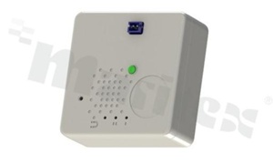 Czujnik LoRaWAN Smart Room; możliwość mierzenia temperatury i wilgotności; wykrywanie ruchu (drzwi; okna; szuflady); odczyt impulsów (z liczników wody/gazu); wykrywanie nieszczelności/wycieków; akcelerometr; wykrywanie światła (włączone/wyłączone); IP30