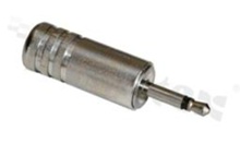Jack Plug; male; mono 2.5mm; metal