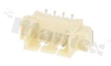 Header for PCB; pitch 1.25mm; 4-contacts; SMD; male; top entry; 125V/1A