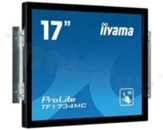 Monitor open-frame 17"; 5:4; IP65 front; typ dotyku: CTP; 16.7M kolorów; 1280x1024; jasność 315 nitów; kontrast 1000:1; kąt widzenia 170/160; VGA; HDMI; DP;  zasilanie 12V DC; VESA