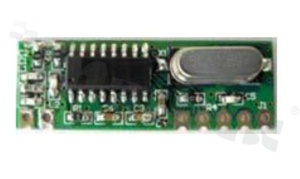 Moduł; ISM; odbiornik; 433MHz; -108dBm; ASK/OOK; 2.1-3.6V; SMD