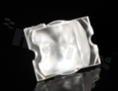 Soczewka do diod LED high power; kąt rozsyłu: asymetryczny ; ilość diod: 1; rozmiar: 20x16mm; wysokość: 8.4mm; rodzaj materiału: PMMA; sposób mocowania: taśma; kołek; śruby