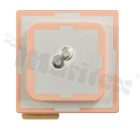 Antena; patch; GNSS; 1164-1606MHz; 0.67dBi; VSWR<1.8; RHCP; kierunkowa; pin; 33x33x4mm