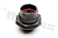 Standard Connector circular; socket; Jam Nut; size 14; 4 pins; PIN