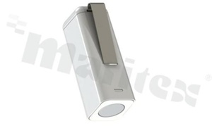 Urządzenie LoRaWan pomagające w utrzymywaniu dystansu społecznego; wydaje sygnał dźwiękowy gdy 2 urządzenia są w odległości mniejszej niż 1.5 m; dodatkowy przycisk alarmowy; temperatura pracy 0+60 st. C; min. 3 miesiące pracy na baterii