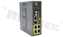 Industrial 4G VPN router; embedded modem 2.5G/3G/HSPA+/LTE; Wi-Fi 802.11 b/g/n/ac; 4x 10/100/1000Base-T(X) RJ45 ports; GPS (optional); 1 or 2 SIM slots; operating temperature -35+75 deg.C; power supply 5...30VDC; DIN