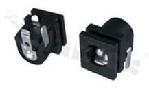 DC power socket; male; angled; pin diameter 2.95mm; hole diameter 7.3mm; THT; 5A