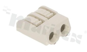 Spring connector; SMD; 2-poles; current 6A; voltage 275V; for wire AWG 20-18