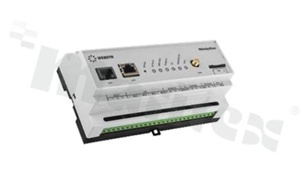 3G Ethernet Gateway for photovoltaic installations monitoring (inverters; sensors; electric meters; Modbus devices); 1x 10/100Mbps RJ45; 1x RS485; 1x  RS-232/485; 3x TIC; 4 analog inputs; 4 / 2 digital inputs / outputs; operating temperature -5+50 deg.C