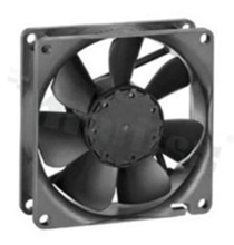 Fan; DC; 24VDC; 80x80x25mm; 0.75m3/min; 19.0dB.