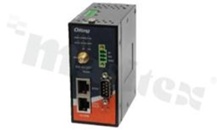 Przemysłowy serwer portu szeregowego; konwerter RS-232/422/485 do Ethernet 10/100Base-T(X) i Wi-Fi 802.11 b/g/n; Modbus TCP/RTU; MQTT/MQTT Sparkplug B/CoAP/LWM2M; 1 port DB9; 2 porty RJ45; temp. pracy: -40+70 st.C; zas. redundantne 12...48VDC lub z PoE