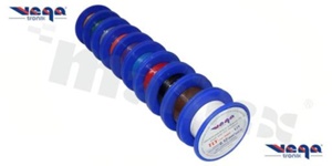 Zestaw przewodów pojedynczych SET TLY/LIY; przekrój 0.12mm2; AWG 26; 300V; -40+105 st.C; 10m.