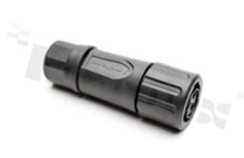Amphenol Aquarius plug; 3pins; straight; female insert; 13A; shell size 10; contact size: 16; contacts sold separately; NBR seal; IP68/69k