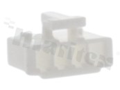 Korpus złącza kablowego; w rastrze 2.50mm; 4-stykowego; żeńskie; na przewód AWG#22-28; 250V/3A