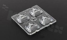 Soczewka C14515_STRADA-2X2-ME, kąt asymetryczny, do diod LED High Power CREE XT-E, XM-L, XB-D, XP-G2, XP-G, XQ-E, XP-E2, XM-L2, XB-H, XP-L, XP-L HI, XHP35 HD, XHP35 HI, XP-G3, XP-L2, XD16, Ledil
