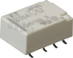 Przekaźnik elektromagnetyczny; prąd znamionowy 2A; napięcie cewki 3VDC; podwójne styki przełączne (2C); moc cewki 140mW; 1A/30VDC; 0.3A/125VAC